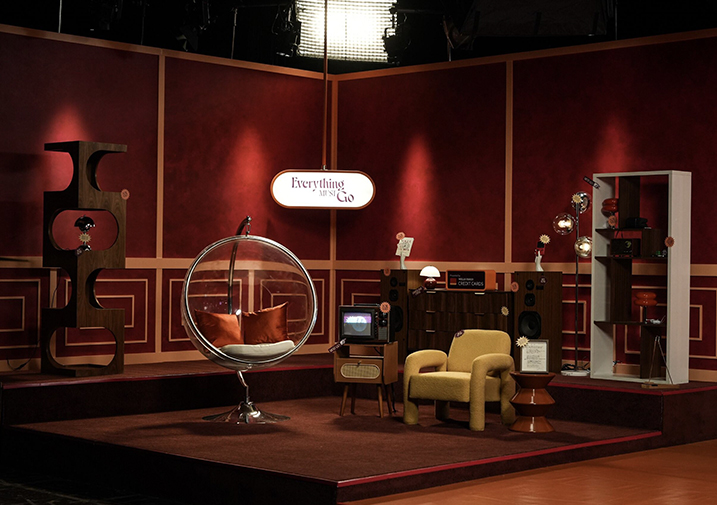 Behind the scenes at Wells Fargo Credit Card sponsored Everything Must Go live event.